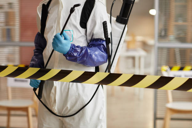 Professional Hoarding Cleanup technician working in New London, CT